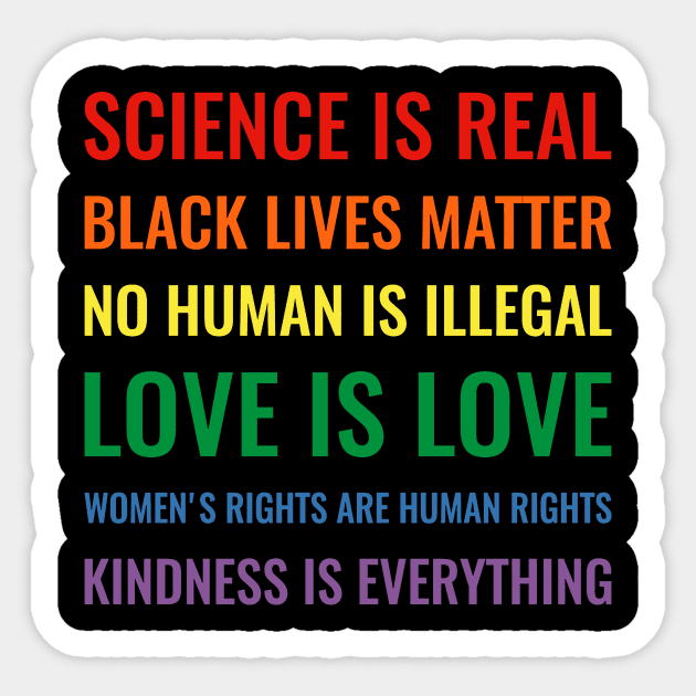 Science is real Sticker by charlesricard